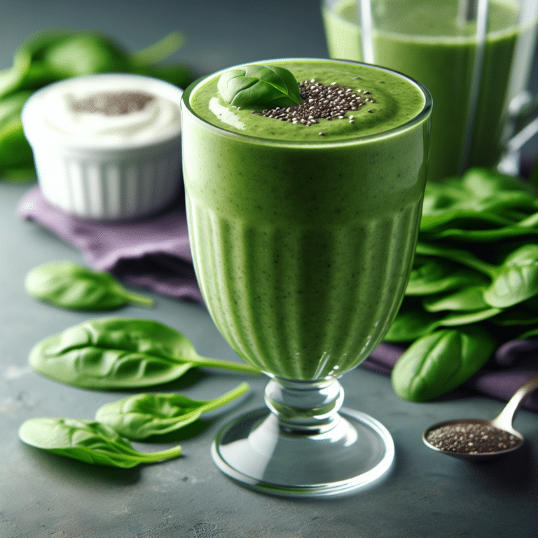 Spinach Smoothie for Beginners