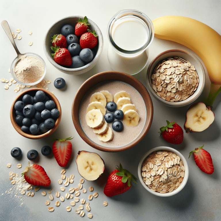 Protein-Packed Oatmeal Smoothies