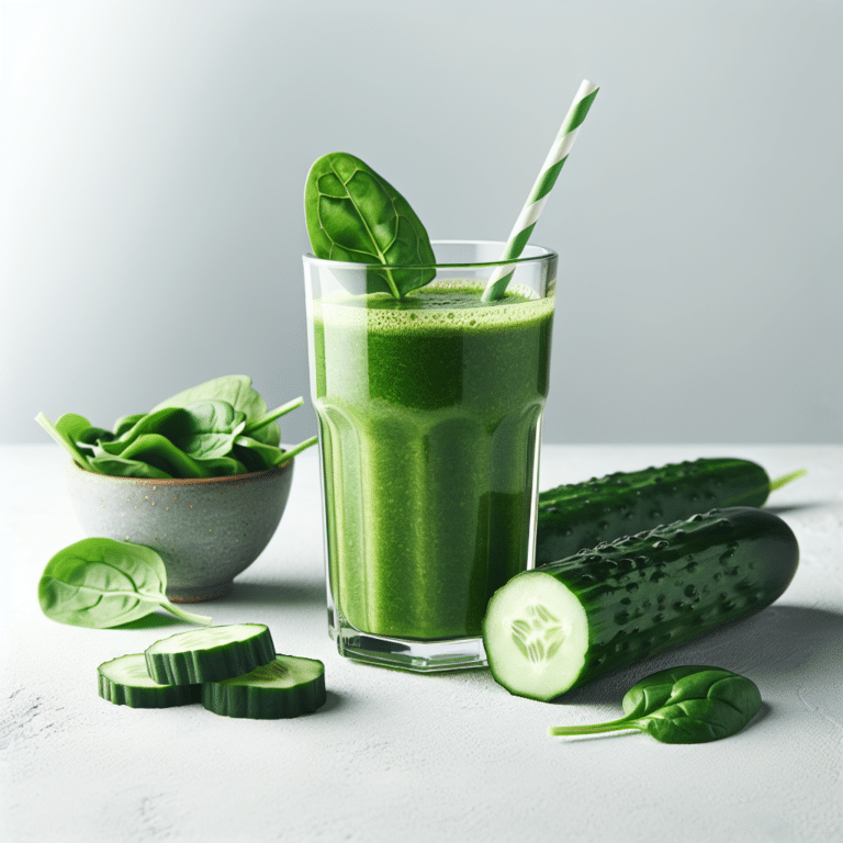  "Cucumber and Spinach Smoothie