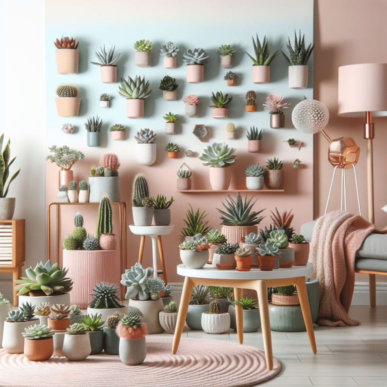 "Succulent Varieties for Small Apartments
