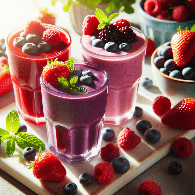 Healthy Berry Smoothie Ideas
