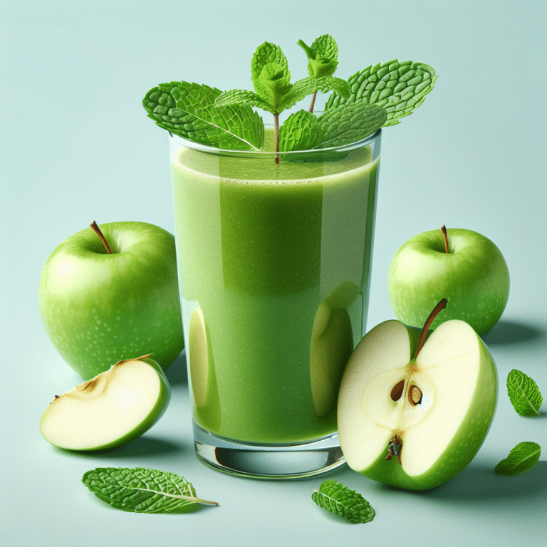  "Green Smoothie with Apple and Mint