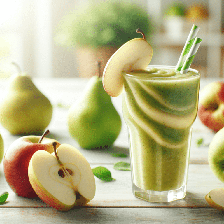 Apple Pear Smoothie Tips
