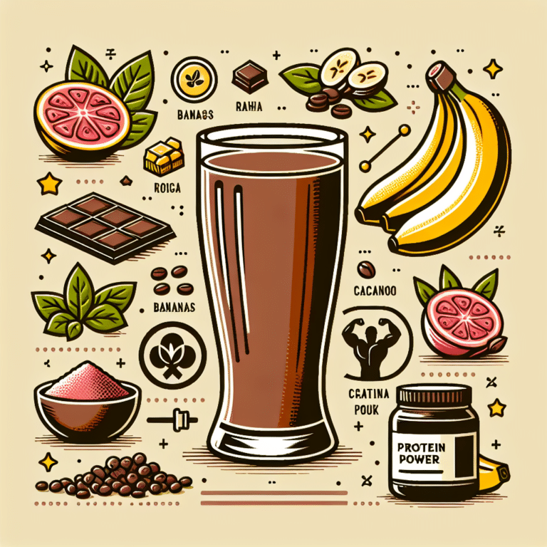 Indulge in Health: Chocolate Banana Protein Smoothie Recipe