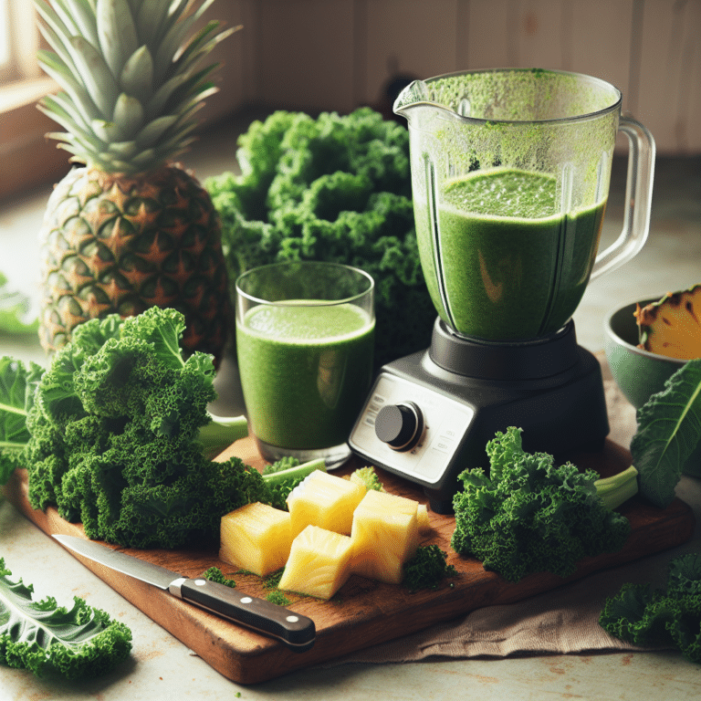 Beginner's Guide to Making Kale and Pineapple Smoothie