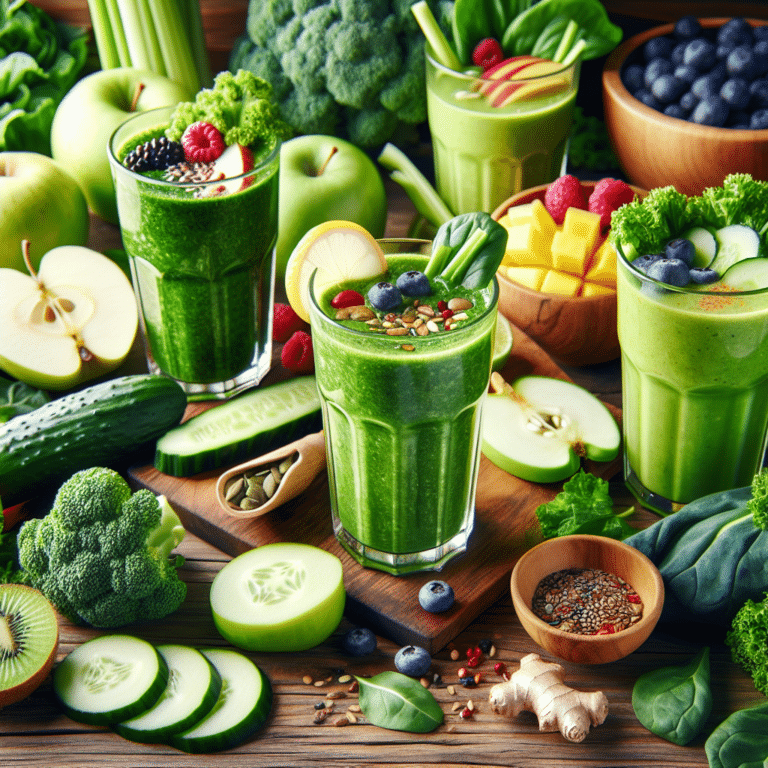 Healthy Green Detox Smoothies: A Starter's Journey