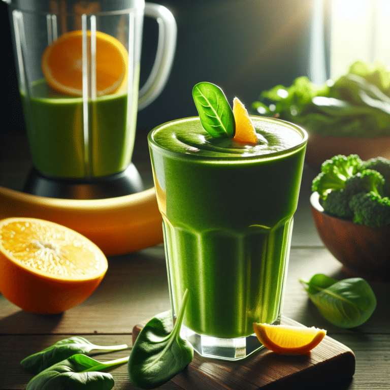 How to Make a Simple Morning Green Smoothie