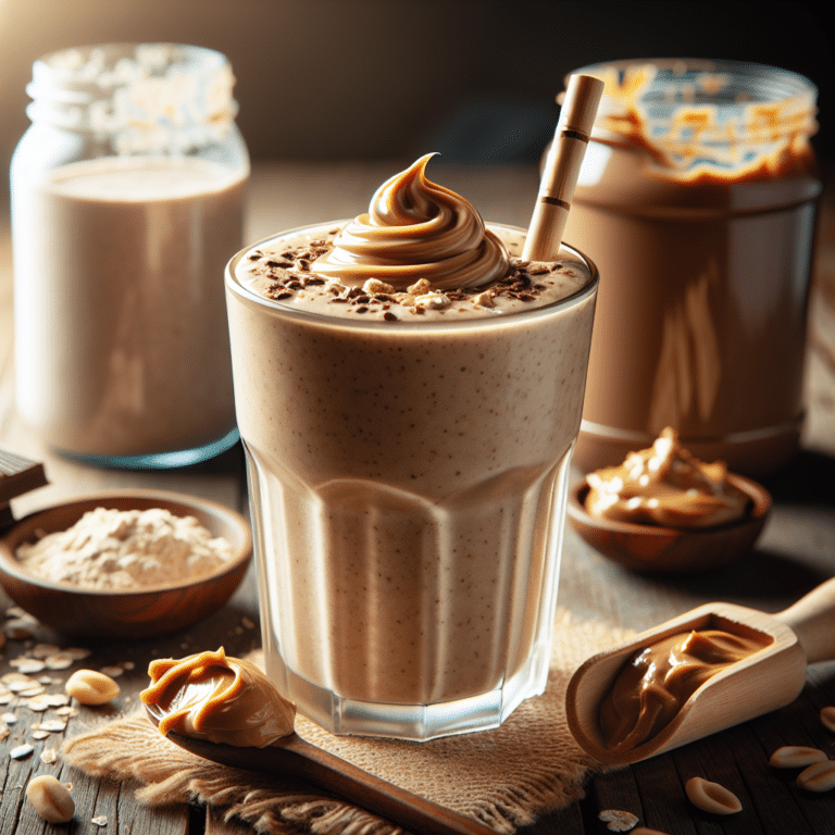 Perfect Peanut Butter Protein Smoothie Recipe