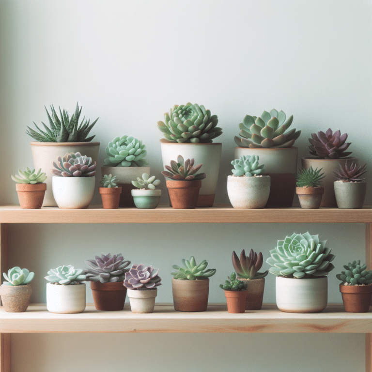 Low Maintenance Indoor Succulents That Require Minimal Watering