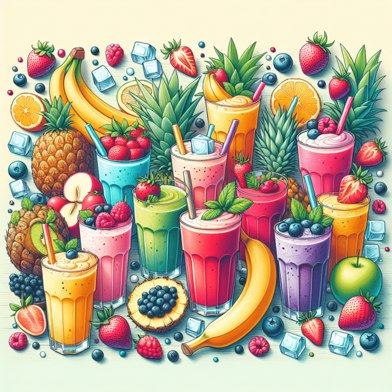 Frozen Fruit Smoothie Recipes