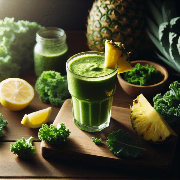 Kale and Pineapple Smoothie: A Recipe Guide