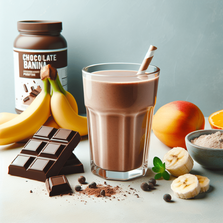 Indulge in Health: Chocolate Banana Protein Smoothie Recipe