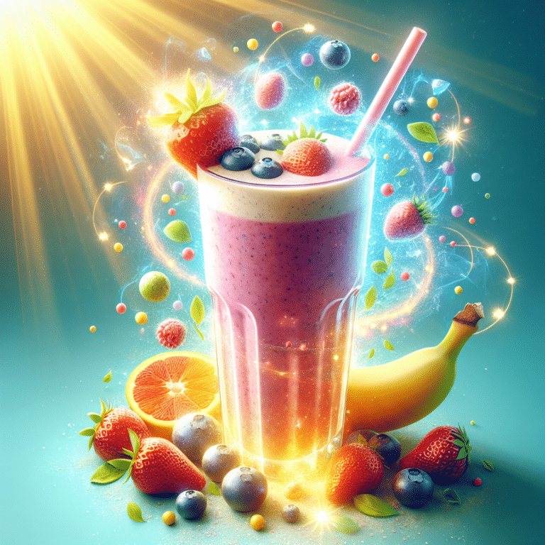Energy in a Glass: Protein Smoothie for an Energy Boost