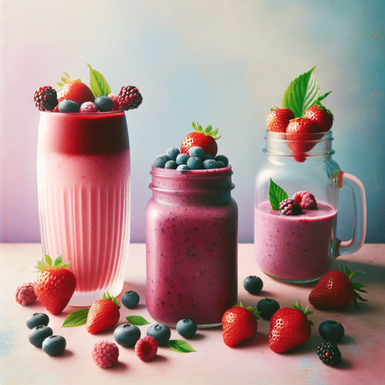 Healthy Berry Smoothie Ideas