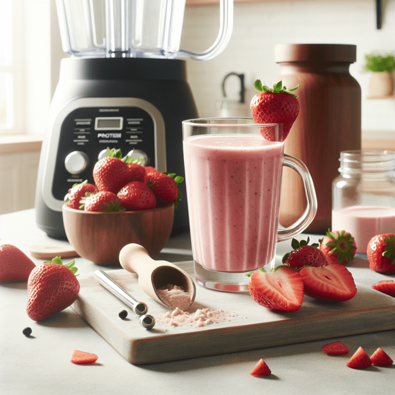 Refreshing and Healthy Strawberry Protein Smoothie for Beginners