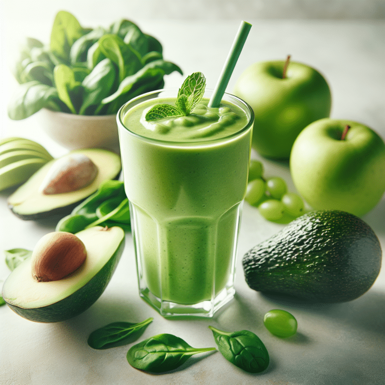 Yogurt-Free Green Smoothie Recipe