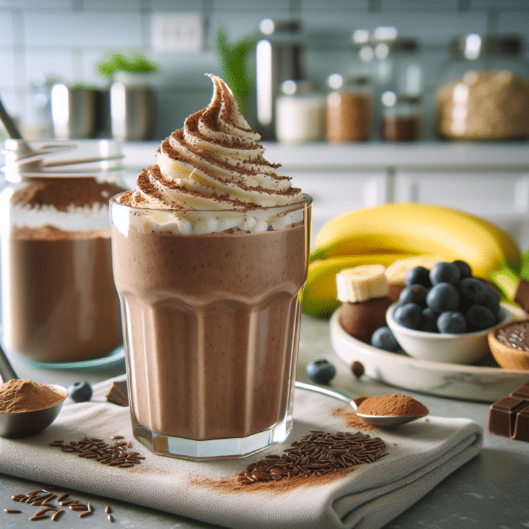 Easy Chocolate Protein Smoothie for Beginners