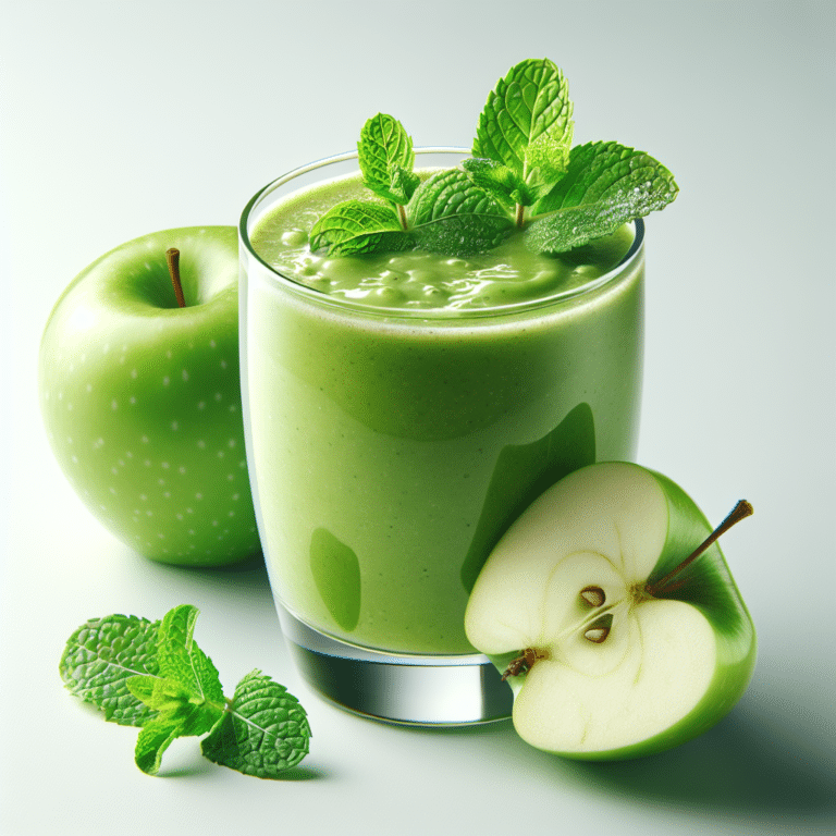 Green Apple and Mint Smoothie: A Simple Guide