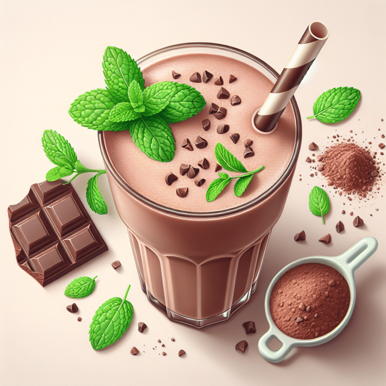 Easy Chocolate Protein Smoothie
