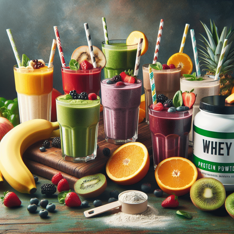 Savor the Flavor: Smoothie Recipes with Whey Protein Powder