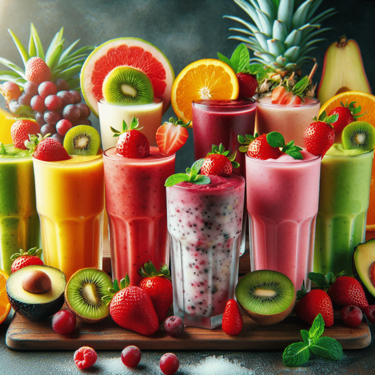 Low-Sugar Fruit Smoothie Recipes