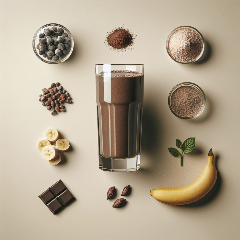 Smoothie 101: How to Make a Chocolate Protein Smoothie