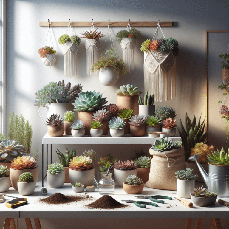 Taking Care of Your Indoor Succulent Collection: 10 Things You Need to Know