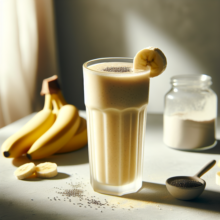 Banana Boom: A Recipe for an Easy Banana Protein Shake