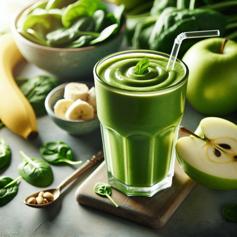 Yogurt-Free Green Smoothie Recipe