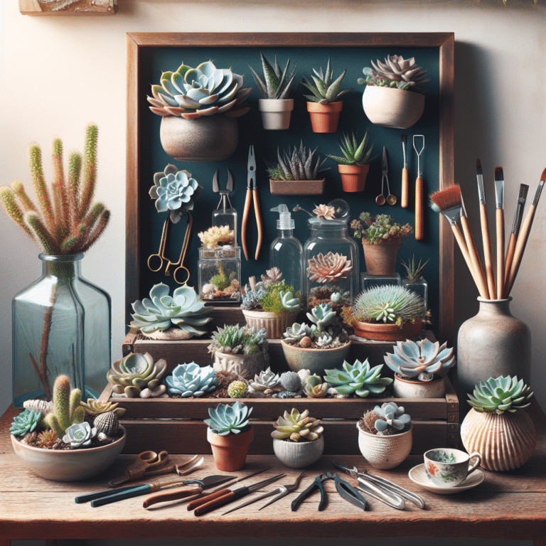Indoor Succulent Collection: Unique Ideas and Maintenance