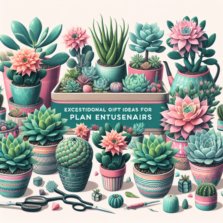 Best Succulent Gifts for Plant Enthusiasts