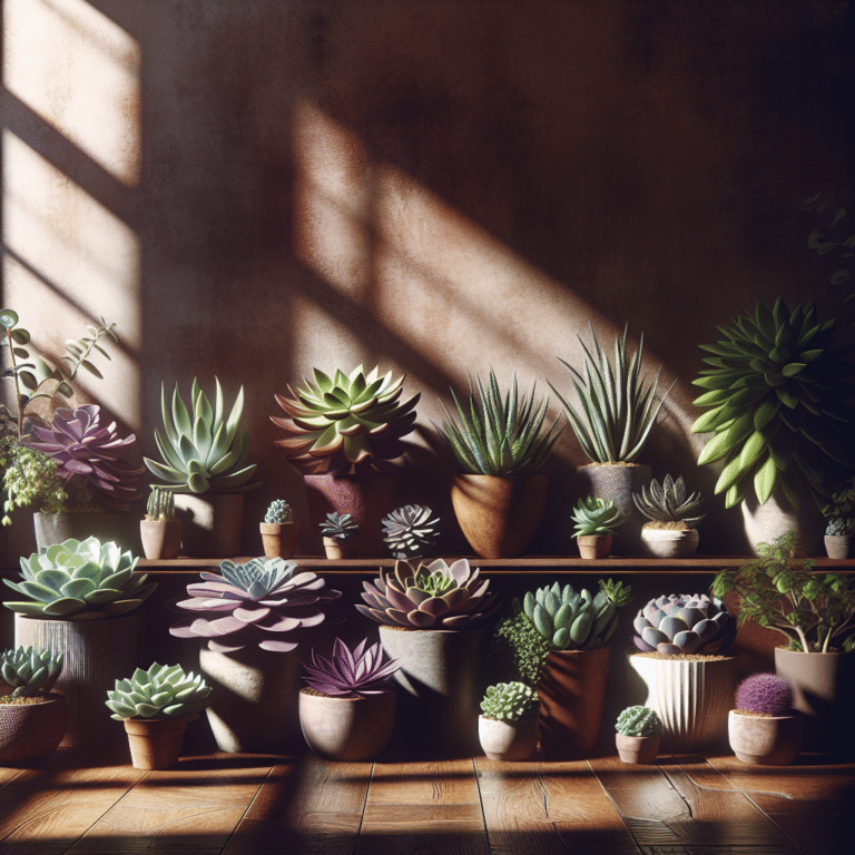 Indoor Succulents that Need Little Water