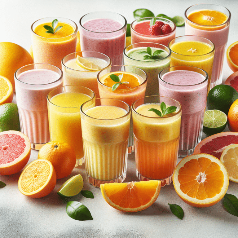 Citrus Fruit Smoothie Recipes