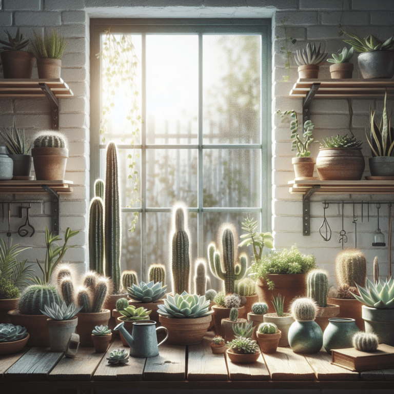 Succulent and Cactus Care Tips: Your Indoor Plant Guide