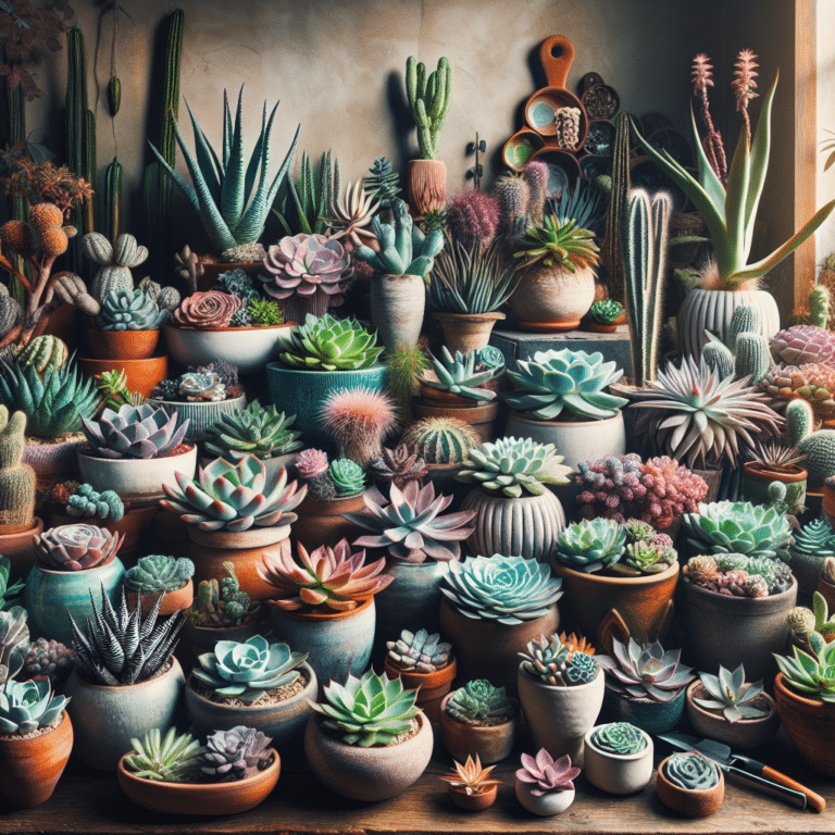 Indoor Succulent Collection: Unique Ideas and Maintenance