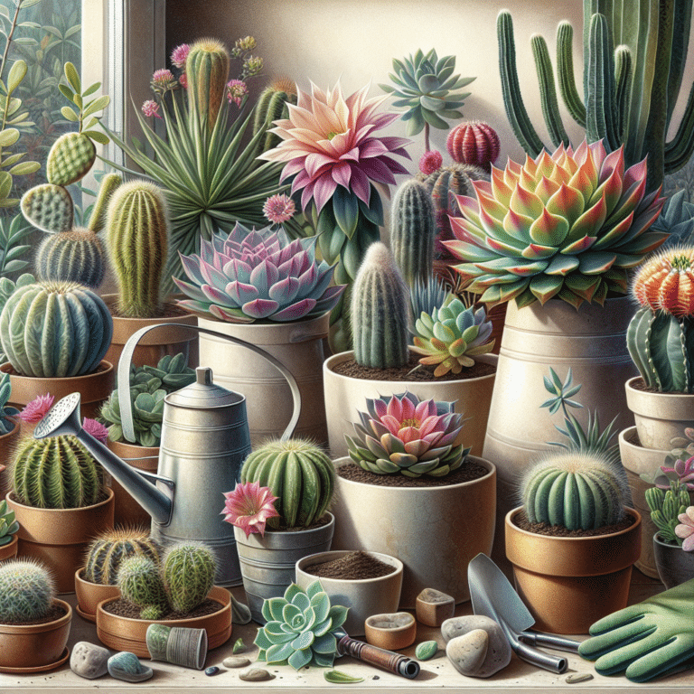 Succulent and Cactus Care Tips: Your Indoor Plant Guide